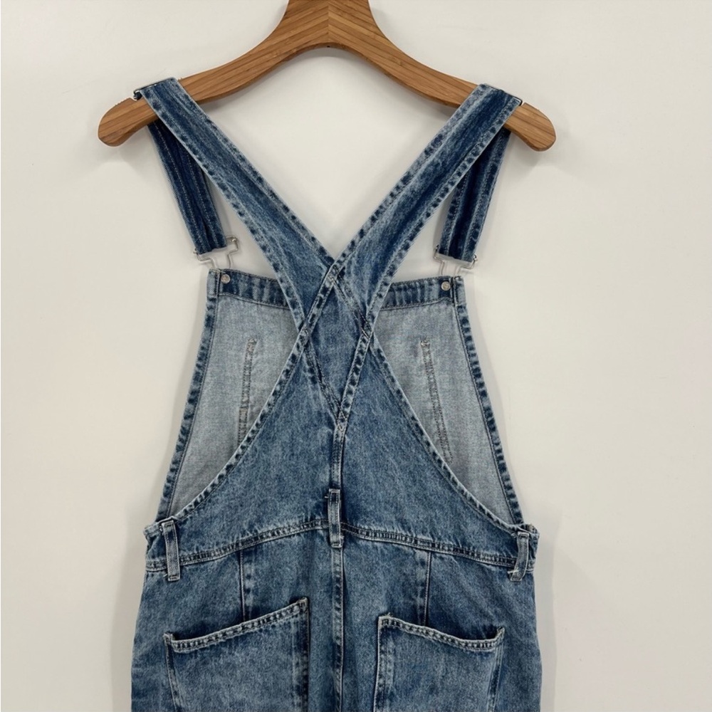 Free People Blue Denim Jeans Overalls - Picture 13 of 16